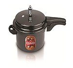 Marlex Maestro Aluminum Hard Anodized Outer Lid Pressure Cooker,  (12 Liters)