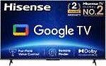 Hisense 189 cm (75 inches) Bezelless Series 4K Ultra HD Smart LED Google TV 75A6H