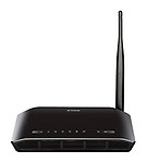 D-Link DSL-2730U Wireless-N 150 ADSL2+ 4-Port Router, Works with RJ-11(Telephone Line Internet) of BSNL & MTNL