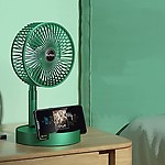COROID-Table Fan Powerful Rechargeable 1.5 Watts Table Fan