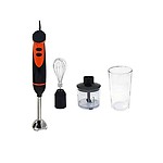 Hand Blender (Plastic) 300 watt 4 in 1 for Kitchen Electric Chopper Coffee juicer Mixer Vegetable