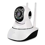 RAMBOT Double Antenna Auto- Rotating Night Vision Mobile HD CCTV WiFi Camera with Audio Security Camera