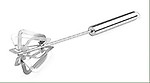 Shree Creation Stainless Steel Hand Mixi Manually Mixi Egg Whisk Beater Steel Pipe Ravai