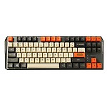 YMDK Carbon 61 87 104 Top Print Keyset Thick PBT OEM Profile Keycaps for MX Mechanical Keyboard (104)