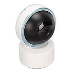 soobu Indoor Security Camera, 100-240V Smart Wireless Security Camera Multifunction for Office (EU Plug)