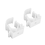 Oumij1 PVC Clamps Clips, Wear-resisting and Durable 16/20/25/32mm Plastic Hose Clamp Set