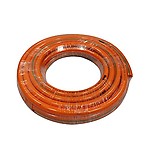 Mitras Multipurpose Hose for Floor Care Orange 3/4" (20mm ID) Bore Size 17 ft (5 mtr) - ISI Marked 3 Layered Hose Pipe