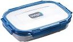 veigo Lock N Steel 100% Air Tight 2 Pcs Jumbo and Small Containers (Pearl 2 Containers Lunch Box  (720 ml)