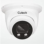 CuTech Wireless 3MP 3K Pro HD Wi-Fi Smart Home Security Dome Camera 8X Digital Zoom