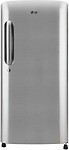 LG 190 L 3 Star Direct-Cool Single Door Refrigerator (GL-B201APZD, Fast Ice Making)