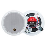 MX 6.5" Inches 2-Way In Wall Ceiling Speakers Home Audio PA Speaker System