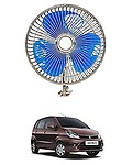 RKPSP 6Inch/12V Portable Oscillating Car/Truck/Bus Fan For Zen Estilo