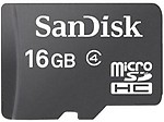 Sandisk MicroSDHC 16 GB Class 4
