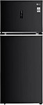 LG 423 L Frost Free Double Door 3 Star Convertible Refrigerator  (Ebony Sheen, GL-T422VESX)