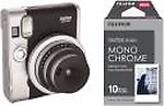 FUJIFILM Instax Mini Mini 90  with 10x1 Monochrome film Instant Camera  