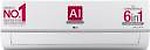 LG AI Convertible 6-in-1 Cooling 2023 Model 1.5 Ton 3 Star Split AI Dual Inverter 2 Way Swing, HD Filter