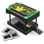 Mobile Film Scanner, 35mm Slide and Negative Scanner for Old Slides to Your Smartphone,Novelty Rugged Plastic Folding Slide Scanner