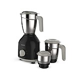 Mixer Grinder 750 Watt, 3 Stainless Steel Multipurpose Jars with 3 Speed Control and Pulse function