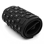 plutofit Portable Flexible Silicone Foldable Waterproof Wired USB Keyboard 