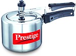 Prestige Nakshatra Plus Induction Base Aluminium Pressure Handi, 2 Litres
