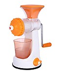 KHODIYAR All Type of Fruit & Vegetable Steel Handle Juicer, (Colour May Vary) (Hand Juicer (Square Cap)