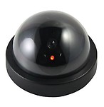 BLAPOXE Realistic Looking Dummy Security CCTV Camera with Flashing Red LED Light for Office and Home