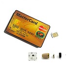 SAFETYNET GSM Card Spy Hidden Wireless Invisible Mini Box Micro Covert Bug with Nano Earpe