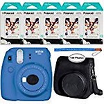 Fujifilm Instax Mini 9 Cobalt Festival Pack Instant Camera