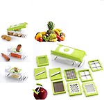 Xudo 100% ABS Plastic Vegetable And Fruit Cutter and Slicer and dicer Chopper 