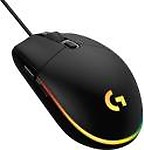 Logitech G102 Light Sync Wired Optical Gaming Mouse  (USB 2.0)