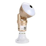 NXXTTNK Bulb WiFi 2 MP Golden Coloured Camera, Support Night Vision, 2 Way Intercommunication, SD Slot