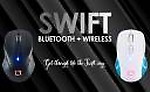 Live Tech Swift Wireless Optical Gaming Mouse  (tooth, 2.4GHz Wireless)