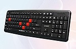 Quantum QHM7403 PS2 Wired Keyboard