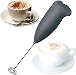 HILLWILL Stainless Steel Mini Hand Blender for Coffee/Egg
