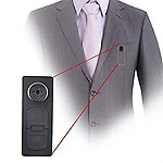 Maruti Mini DV Spy Shirt Button Concealed Camera with 16gb Expandable Memory