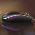 eDUST Wired Gaming Mice Mouse USB RGB Backlit Light for PC Laptop Computer Wired Optical Gaming Mouse  (USB 2.0)