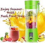 EVERNEST Portable Blender, Personal Size Electric Rechargeable USB Juicer Cup, Fruit Mixer Machine