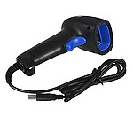Handheld CCD Barcode Scanner Au ATIC USB Wired 1D Bar Code Scanner Reader for Mobile Payment Computer Screen Scan-KUAW