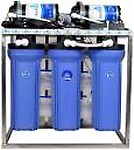 AquaDpure 25 LPH Commercial RO+UV Water Purifier Plant Double Purification Stainless steel Full Automatic 25 L 25 L RO + UV + UF + TDS Water Purifier  