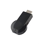 JASSVG Electronic Solutions Wireless WiFi Screen Mirror Cast 1080P HDMI Display TV Dongle Receiver Black (Pack of 1)