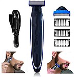 SHOPECOM RECHARGEABLE FULL BODY TRIMMER AND SHAVER - Cordless Beard Trimmer Smart Razor Shaver, Trimmer and Edge