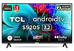 TCL 80 cm (32 inches) HD Ready Certified Android Smart LED TV 32S5205