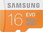 Samsung 16 GB Micro SDHC Evo Memory Card