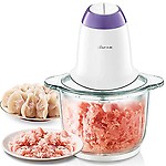 Kirtan Zone Stainless Steel and Glass Electric Meat Grinders