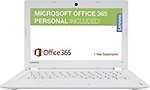 Lenovo Ideapad 11.6 HD Computer, Intel Dual-Core N3060 1.6 Ghz CPU, 2GB RAM, 32G eMMC SSD, USB 3.0, Webcam, Bluetooth, 802.11AC WiFi, HDMI, 1-Year subscription Office 365, Windows 10