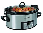 Crockpot Crock-Pot SCCPVL610-S Programmable Cook and Carry Oval Slow Cooker