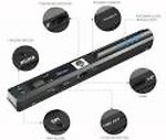 microware 32GB SD Card Supported Portable Scanner