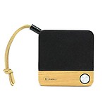 Efillooc ZenBox Mini Wireless Bluetooth Speaker Fabric and Wood Finish (Beach)