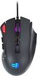 CosmicByte Equinox Gamma 16000DPI 12 Buttons, Pixart PAW3389 Wired Optical Gaming Mouse  (USB 2.0)