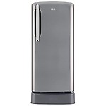 LG 204 L 5 Star Inverter Direct-Cool Single Door Refrigerator (GL-D211HPZZ, Base stand with drawer & Smart connect)